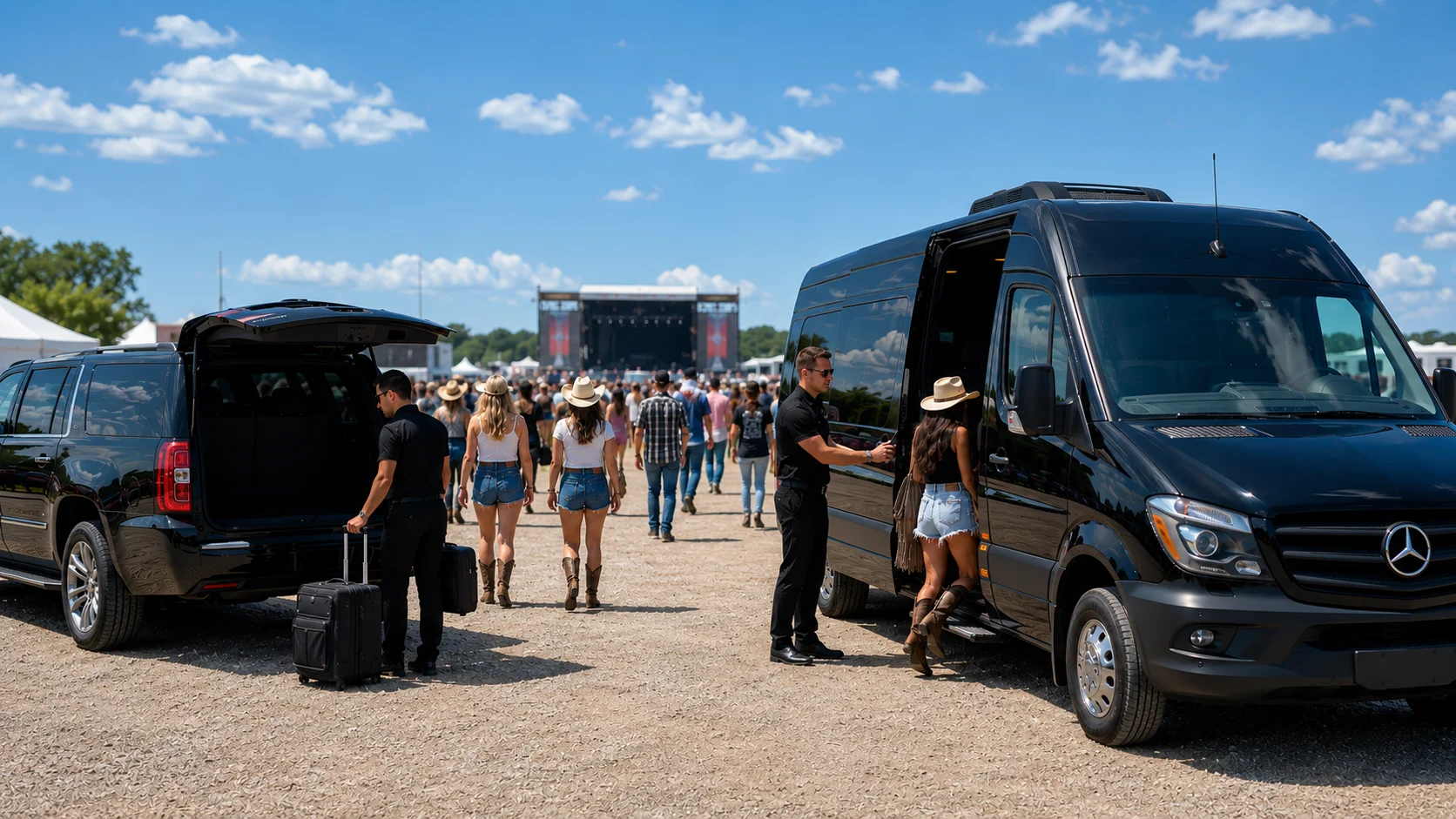 Nero Limo™ Boots & Hearts Music Festival