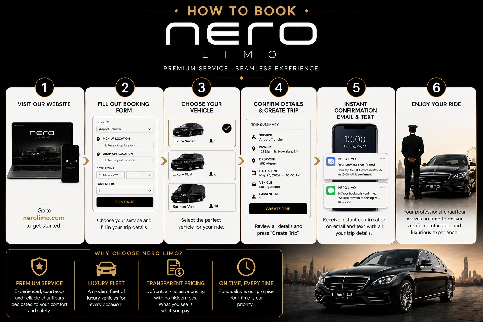Nero Limo™ black car service