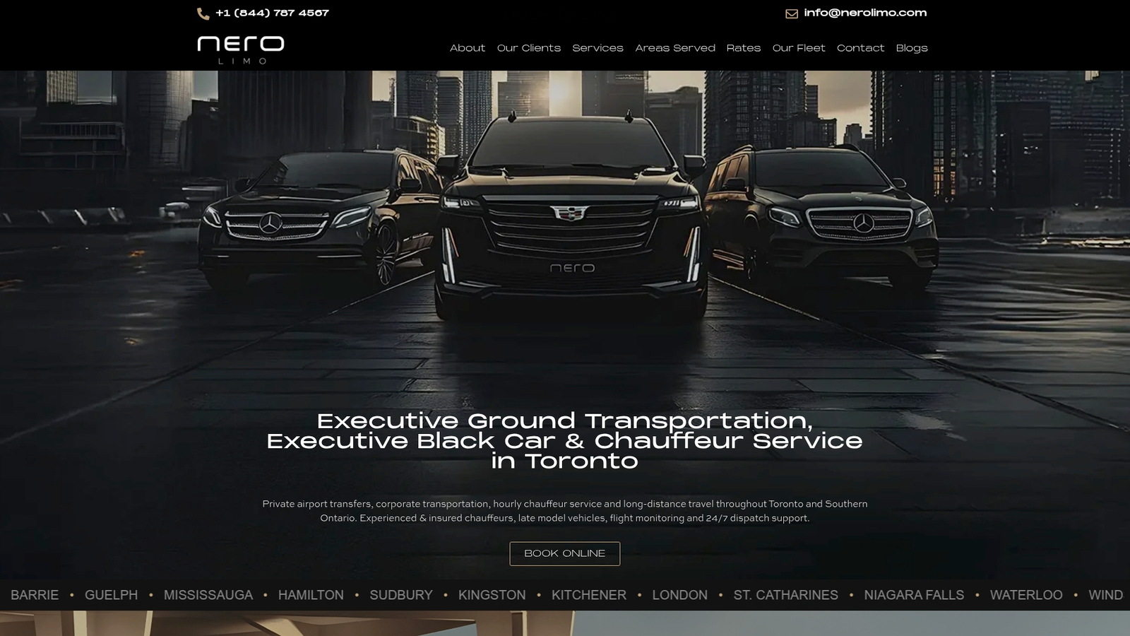 Corporate Chauffeur Service in Toronto: What to Book and Check Nerolimo